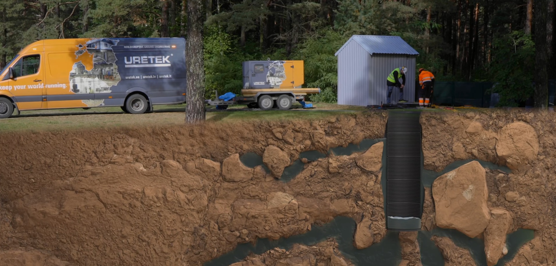 Ремонт и гидроизоляция подземных конструкций